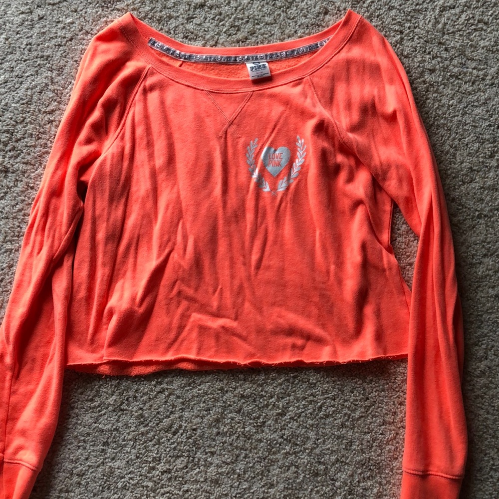 Bright Orange PINK hoodie